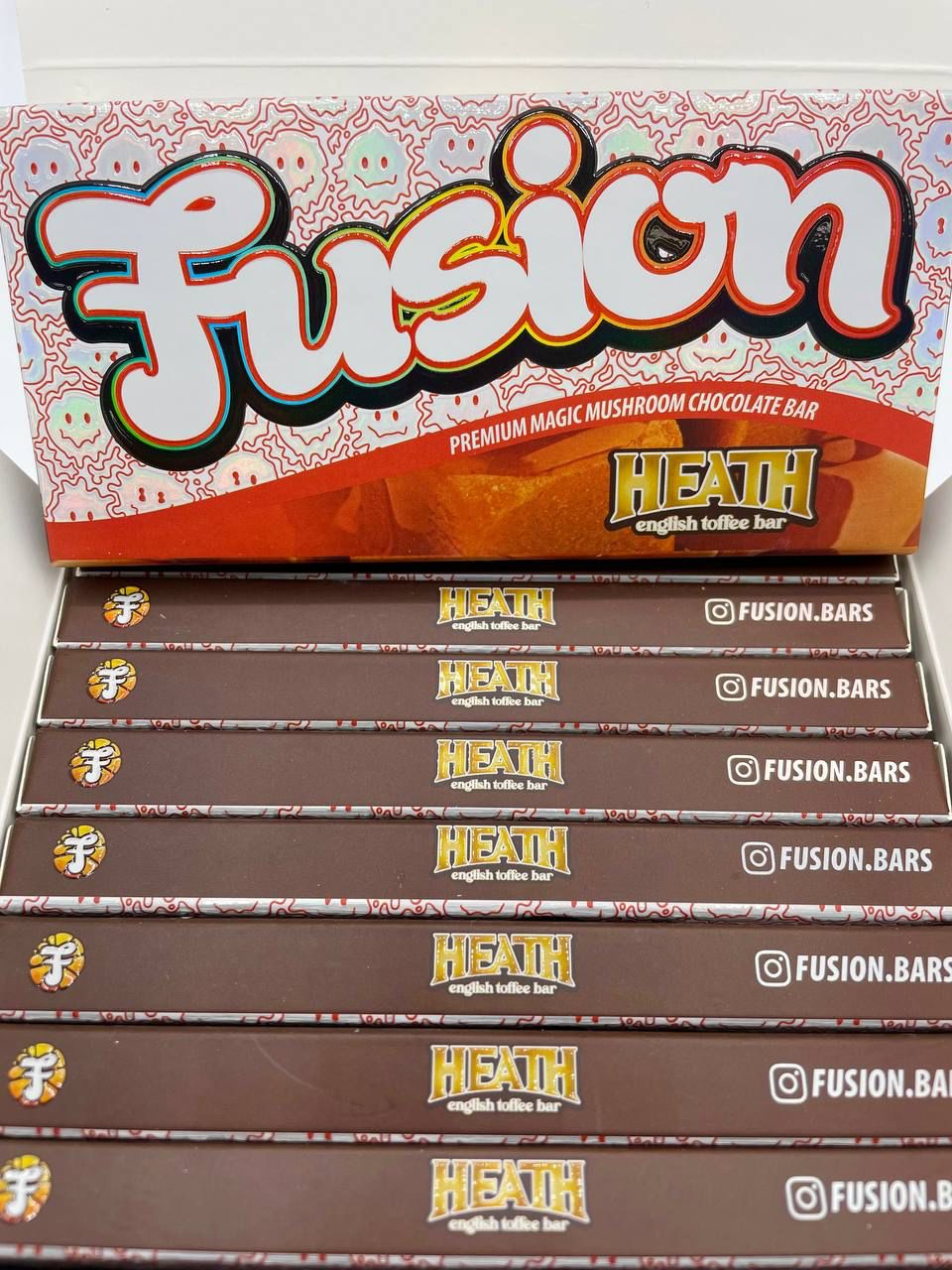 FUSION MAGIC MUSHROOM CHOCOLATE BARS