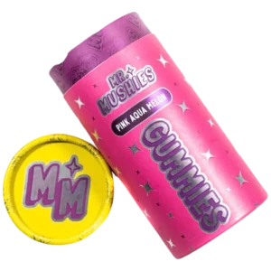 Buy Mr Mushies Pink Aqua Melon Gummies