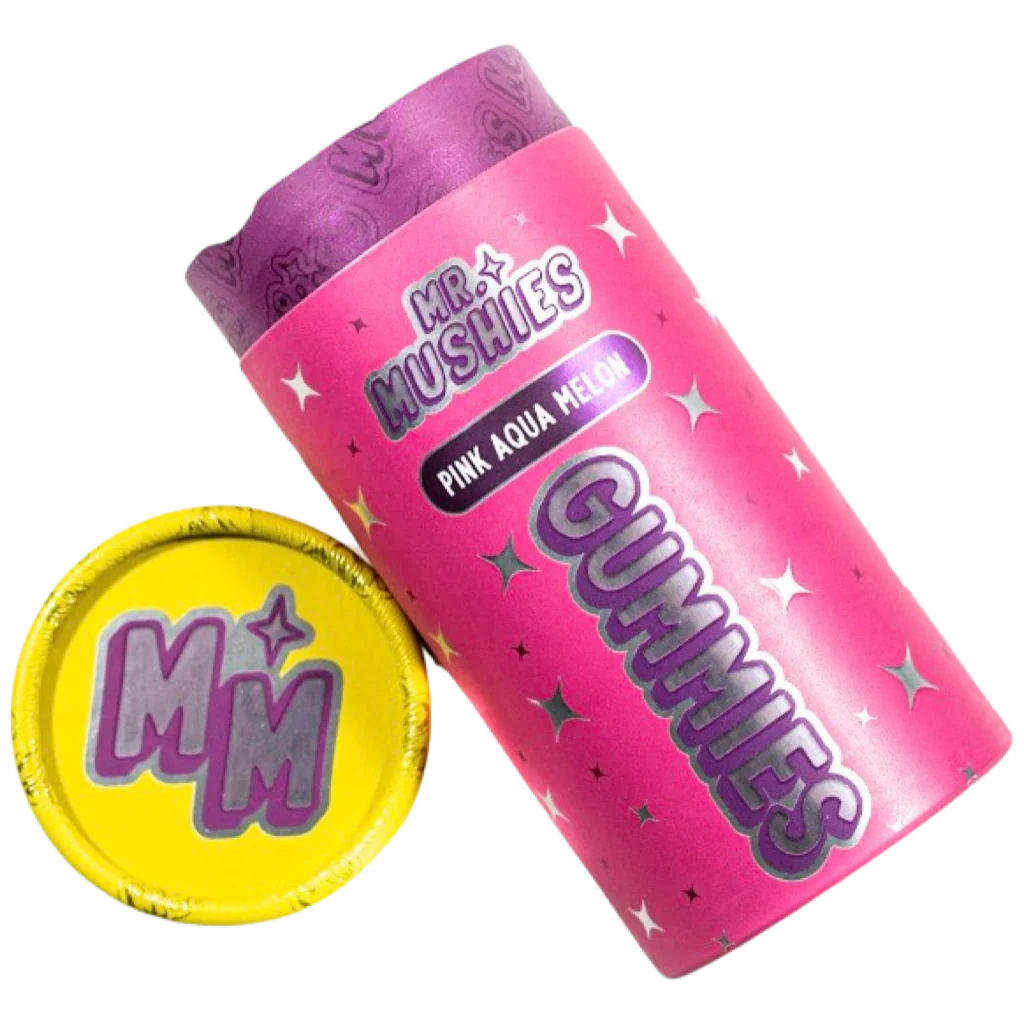 Buy Mr Mushies Pink Aqua Melon Gummies
